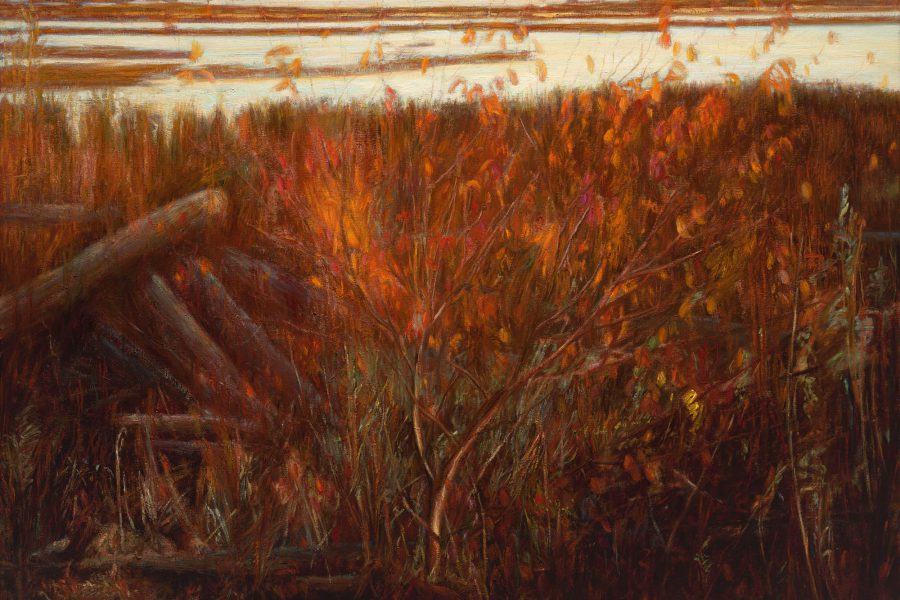 Paul Chizik - Autumn Tapestry. Oil on Linen 32 x 52 inches