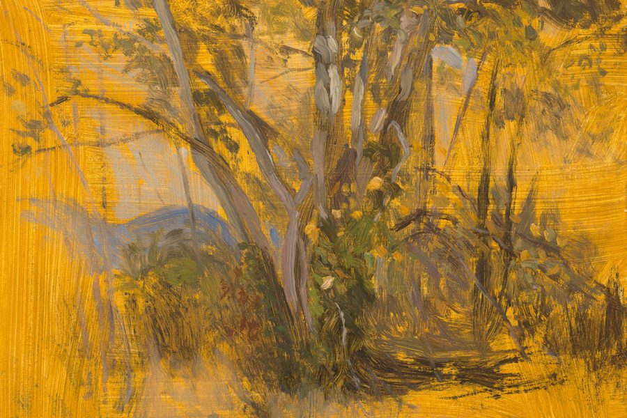 Paul Chizik - Sketch of Summer. Oil on Linen 8 x 10 inches